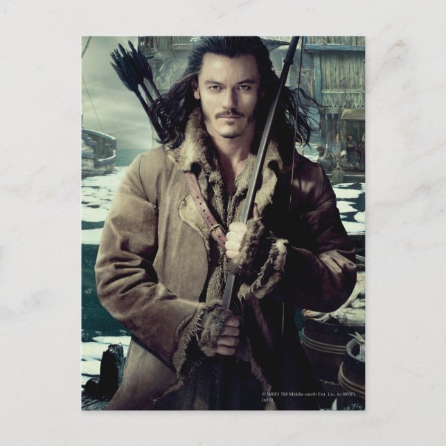 BARD THE BOWMAN™ in Laketown Postkarte (Vorderseite)
