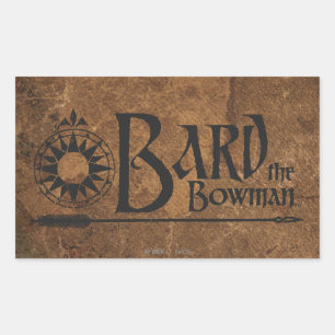 BARD THE BOWMAN™ RECHTECKIGER AUFKLEBER