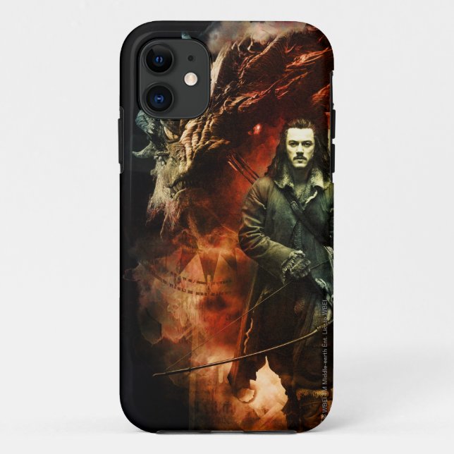 BARD THE BOWMAN™ & Smaug Case-Mate iPhone Hülle (Rückseite)
