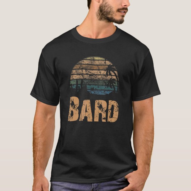 Bard Vintage Sunset Distressed T-Shirt (Vorderseite)