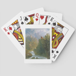 Barde, c.1817 (Öl auf Leinwand) Spielkarten