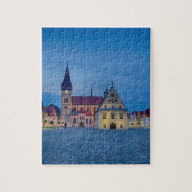 Bardejov in Slowakei Puzzle (Vertikal)