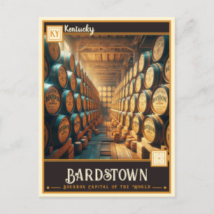 Bardstown, Kentucky   VINTAG Postkarte
