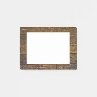 Bare Age Wood Panel Border