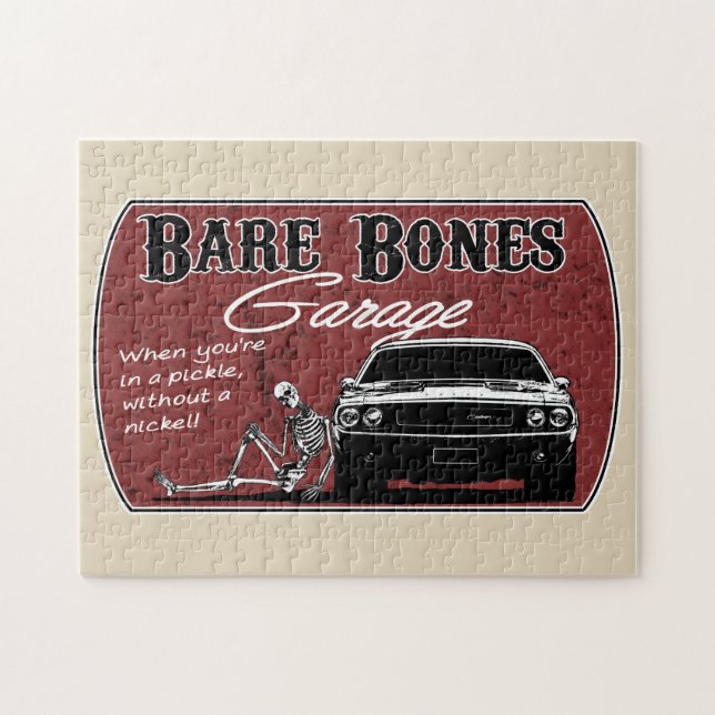 Bare Bones Challenger Puzzle (Horizontal)