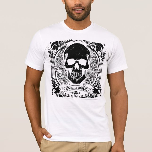 Bare Bones Chic: Skeleton T-Shirt Sale! (Vorderseite)