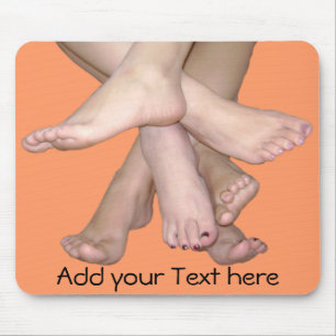 Bare Feet Art Mousepad