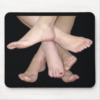 Bare Feet Art Mousepad