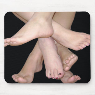 Bare Feet Art Mousepad