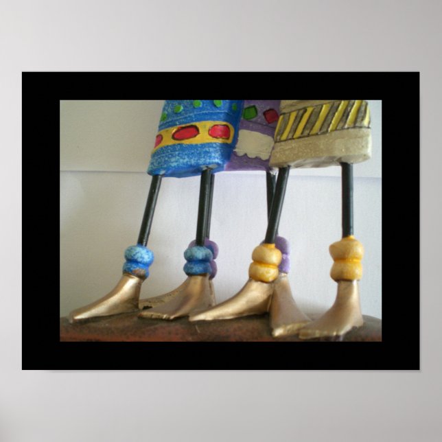 Bare Feet Poster (Vorne)