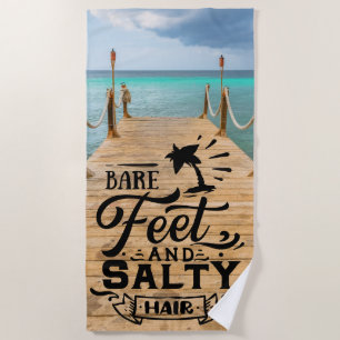 Bare Feet Strandtuch