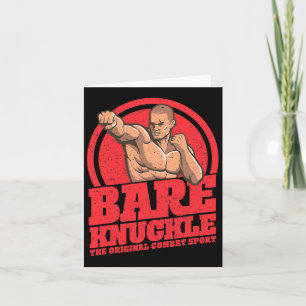 Bare-knuckle Boxen - Der ursprüngliche Kampf Sport Karte