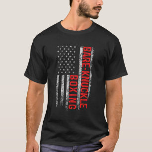 Bare Knuckle Boxing American Flag 4. Juli Figh T-Shirt