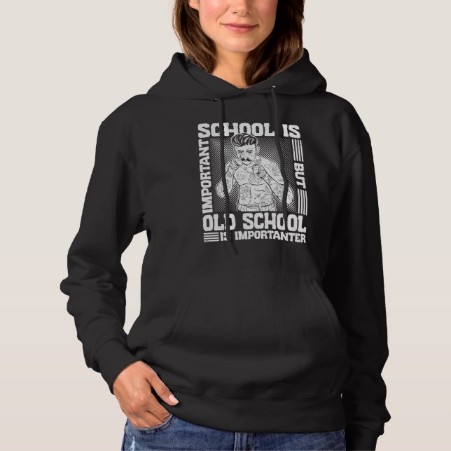 Bare Knuckle Boxing Outfit Old School Boxer MIXED  Hoodie (Vorderseite)