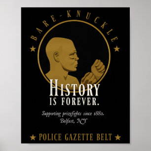 Bare-knuckle Boxpolizei Gazette Knuckle Head Me Poster