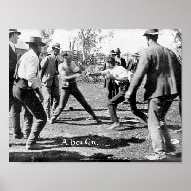 Bare Knuckle Fight Poster (Vorne)