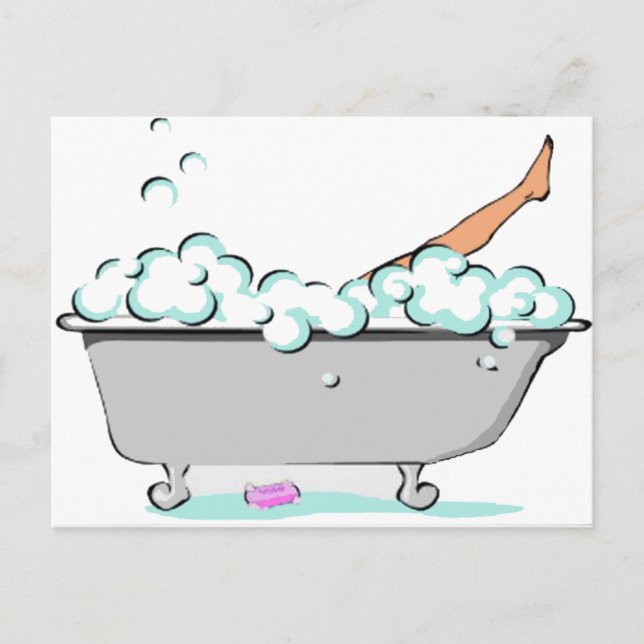 Bare Leg Postkarte (Vorderseite)