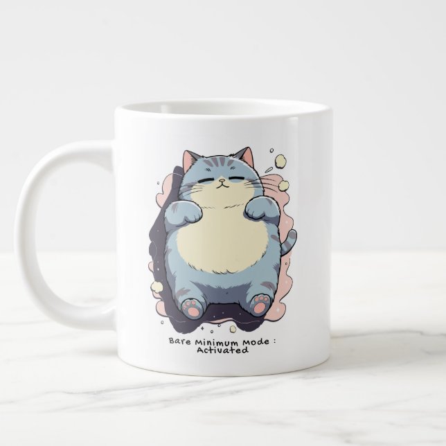 Bare-Minimum-Modus aktiviert – Nachvollziehbare St Jumbo-Tasse (Links)