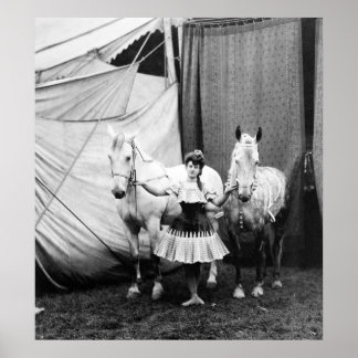 Bareback Girl: 1904 Poster