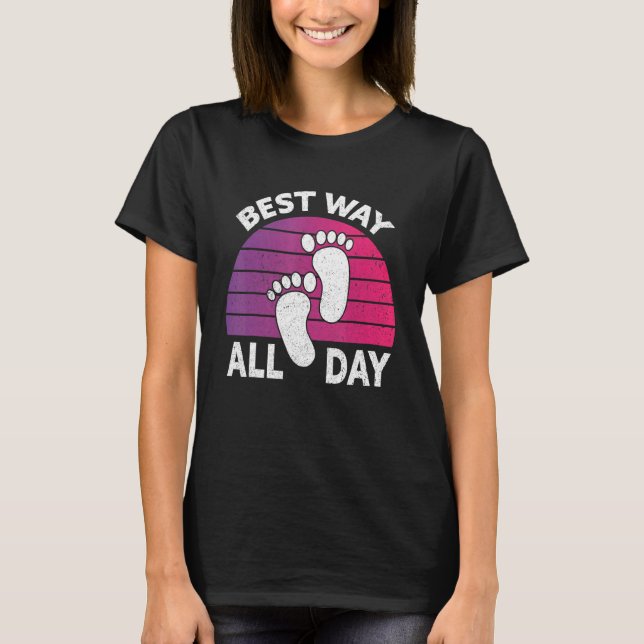 Barefoot Barefoo, Weltkulturerbe der Unesco T-Shirt (Vorderseite)