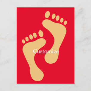 Barefoot Beach Bum Thunder_Cove Postkarte