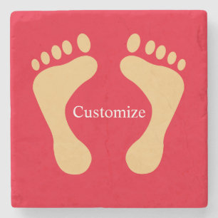 Barefoot Beach Bum Thunder_Cove Steinuntersetzer