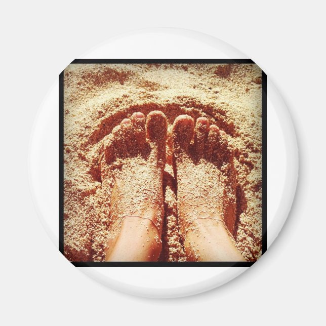 Barefoot Lifestyle Foto von Daniela Power Magnet (Vorne)