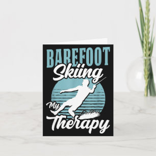 Barefoot-Skifahren ist mein Therapie-Wassersport-S Karte