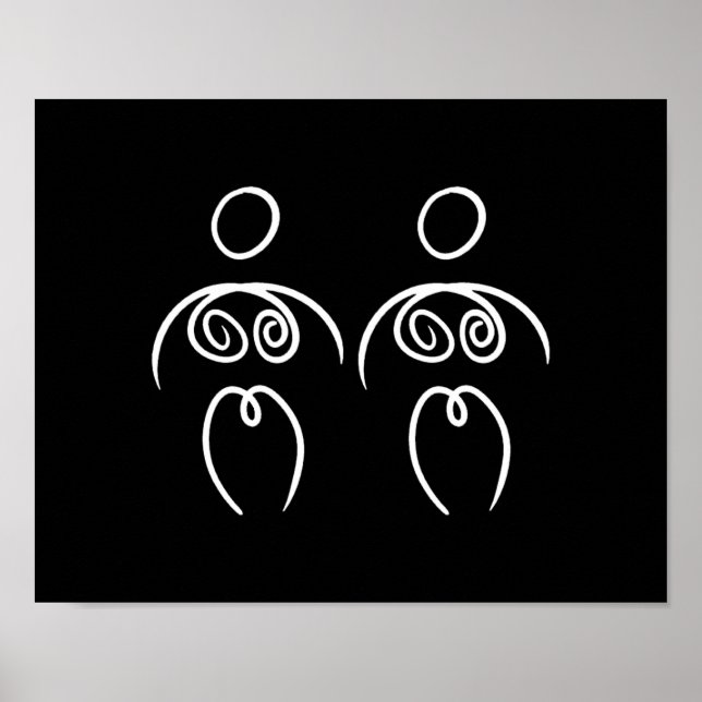 Barelines Frauenposter Poster (Vorne)