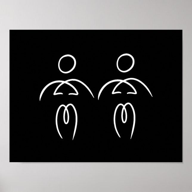 Barelines Man and Man Poster (Vorne)