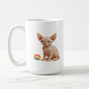 Barely Contained - Sphynx Kitten Kaffeetasse