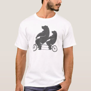 Bären auf Fahrrädern T-Shirt