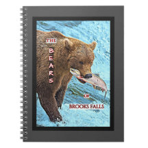 Bären aus Brooks Falls Blank Notebook