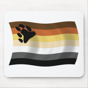 Bären-Bruderschaft-Flagge-Mauspad Mousepad