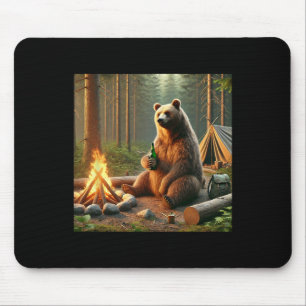 Bären Camping Mousepad