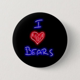Bären der Liebe I Button
