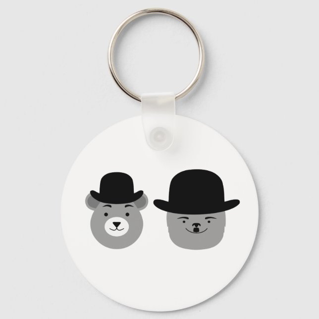 Bären der Wüste Schlüsselanhänger (Vorderseite)