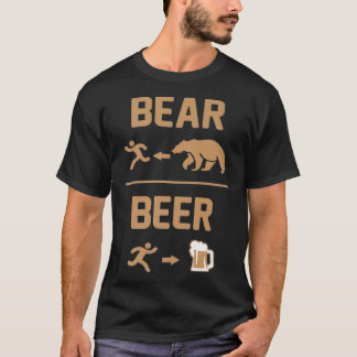 Bären gegen Bierfunny Premium T-Shirt