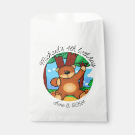 Bären im Grasland Geburtstag Geschenktütchen