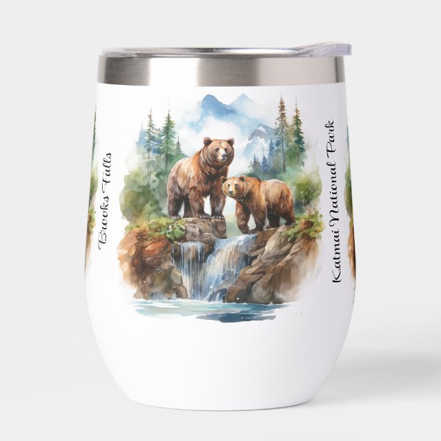 Bären im Katmai-Nationalpark (Links)