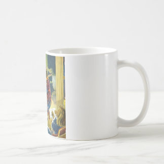Bären in einem Weihnachtsmagazin im Tierland Tasse