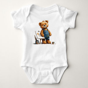Bären-Kollektion für kleine Abenteurer! Baby Strampler
