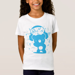 Bären_Kopfhörer T-Shirt