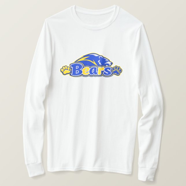 Bären mit Maskottchen T-Shirt (Design vorne)