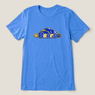 Bären mit Maskottchen Tri-Blend Shirt