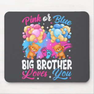 Bären Nk Oder Blau Big Brother Liebt Dich Geschlec Mousepad