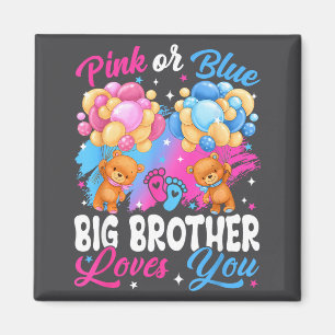 Bären Nk Oder Blau Großer Bruder Liebt Dich Geschl Magnet