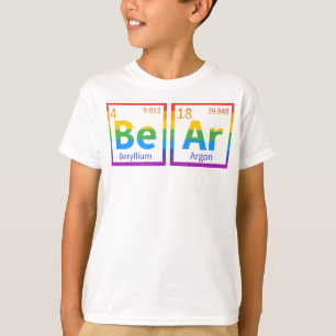 Bären Periodischer Gay Bear LGBT Pride Rainbow for T-Shirt