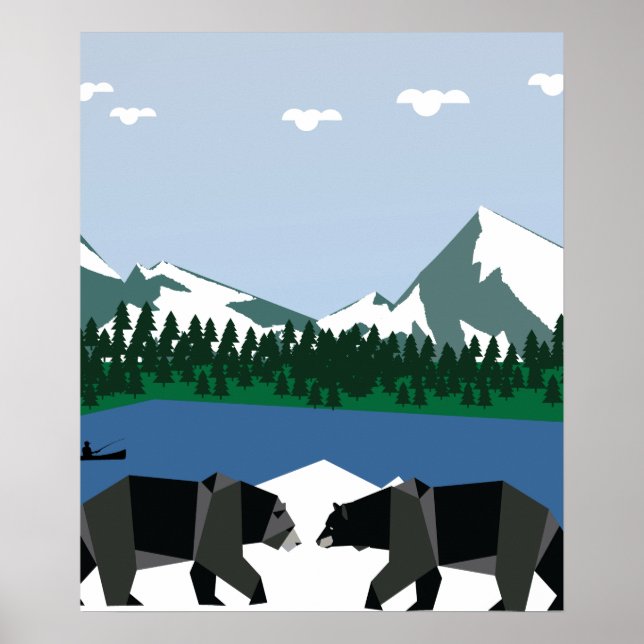 Bären Poster (Vorne)