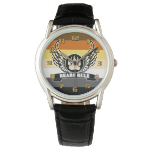 Bären regieren schwule Bären-Stolzflagge und Flüge Armbanduhr